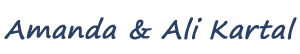 Amanda & Ali signature